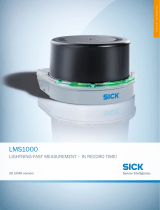 SICK LMS1000 2D LiDAR sensors Product information