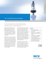 SICK PFT - the Flexible Pressure Transmitter Product information