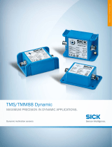 SICK TMS/TMM88 Dynamic Dynamische inclination sensors Product information