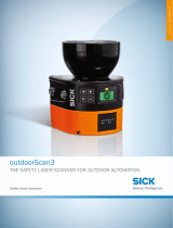 SICK outdoorScan3 Safety laser scanner Product information