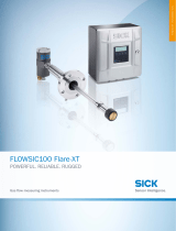 SICK FLOWSIC100 Flare-XT - Gas flow measuring instruments (US version) Product information