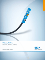 SICK MZC1, RZC1 Magnetic cylinder sensors Product information