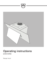 V-ZUG DWVHR9 Operating Instructions Manual