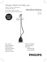 Philips ClearTouch Essence GC537 User manual