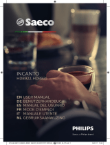 Saeco Saeco INCANTO HD8922 User manual