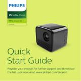 Philips PPX120/INT Quick start guide