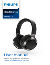 Fidelio Fidelio L3 Headphone User manual