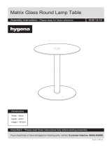 Argos Homehygena Matrix Glass Round amp Table