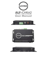 ALFAtron ALF-CHKA2 User manual