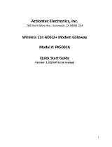 Actiontec Electronics LNQPK5001A User manual