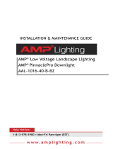 AMP Lighting AAL-1016-40-B-BZ-BUNDLE Installation guide