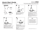 Aqua PRO 53011-0 Quick start guide