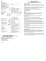 Automation Dr. Nix QNix 4200 User manual