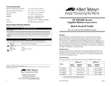 Allied Telesis AT-PB1000 Series Quick Install Manual