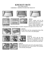 AuthenTeak Kingsley-Bate Ipanema Coffee Table IP47 Assembly Instructions