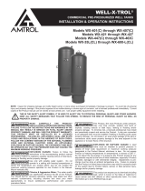 Amtrol WELL-X-TROL WX Series Installation & Operation Instructions