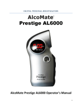 AlcoMate Prestige AL6000 User manual