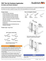 Andersen Windows & Doors FSB 1035 Instructions Manual