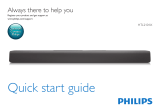 Philips HTL2101X/78 Quick start guide