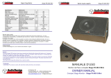 Audio Design Pro Stage PA MX 8 Mini Owner's manual