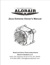 AlorAir Zeus Extreme Owner's manual