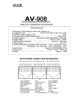 AVAIR AV-908 Operating instructions