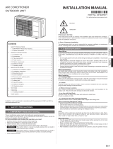 Fujitsu AOUH18LPAS1 Installation guide