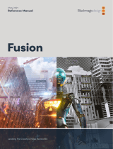 Blackmagic Fusion 17  User manual