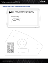 APT Teleprompter.Video SM24V Quick start guide