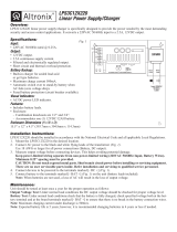 Altronix LPS3C12X220 Quick start guide