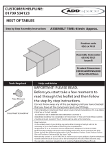 Addspace 052 7921 Series Assembly Instruction