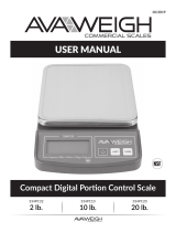 AVA WEIGH 334PC32 User manual