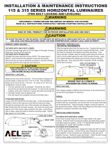 AEL 115 Series Installation & Maintenance Instructions