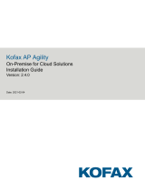 Kofax AP Agility 2.4.0 Installation guide