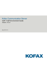 Kofax Communication Server 10.3.0 User guide