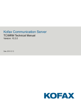 Kofax Communication Server 10.3.0 Technical Manual