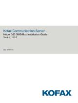 Kofax Communication Server 10.3.0 Installation guide