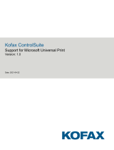 Kofax ControlSuite 1.2 User guide