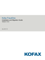 Kofax FraudOne 4.5.0 User guide
