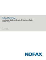 Kofax MarkView 10.2.0 Installation guide