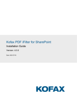 Kofax Power PDF 4.0.0 Installation guide