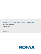 Kofax Power PDF 4.0.0 Installation guide