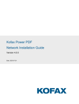 Kofax Power PDF 4.0.0 Installation guide