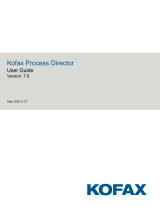 Kofax Process Director 7.9 User guide