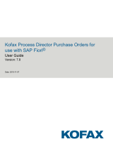 Kofax Process Director 7.9 User guide