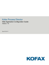 Kofax Process Director 7.9 Configuration Guide