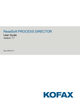 Kofax Process Director 7.9 User guide