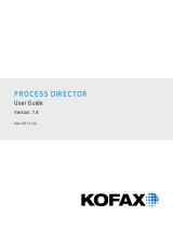 Kofax Process Director 7.9 User guide