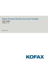 Kofax Process Director AP 7.9 User guide