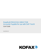 Kofax Process Director AP 7.9 User guide